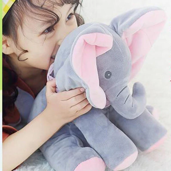 Peek-a-boo Elephant Plush Toy