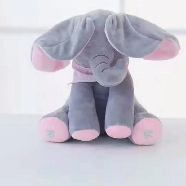 Peek-a-boo Elephant Plush Toy