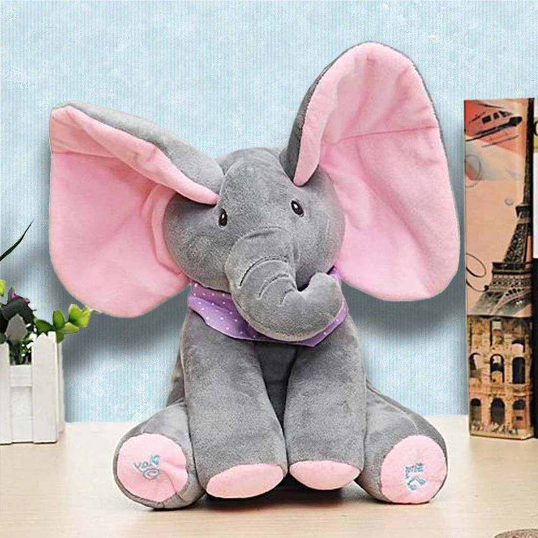 Peek-a-boo Elephant Plush Toy