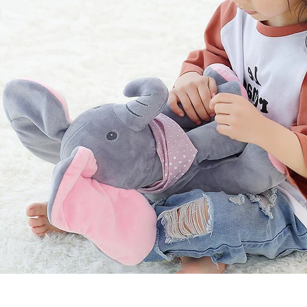 Peek-a-boo Elephant Plush Toy